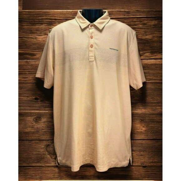 Travis Mathew Men's Peach Pima Performance Polo XL - Picture 1 of 6